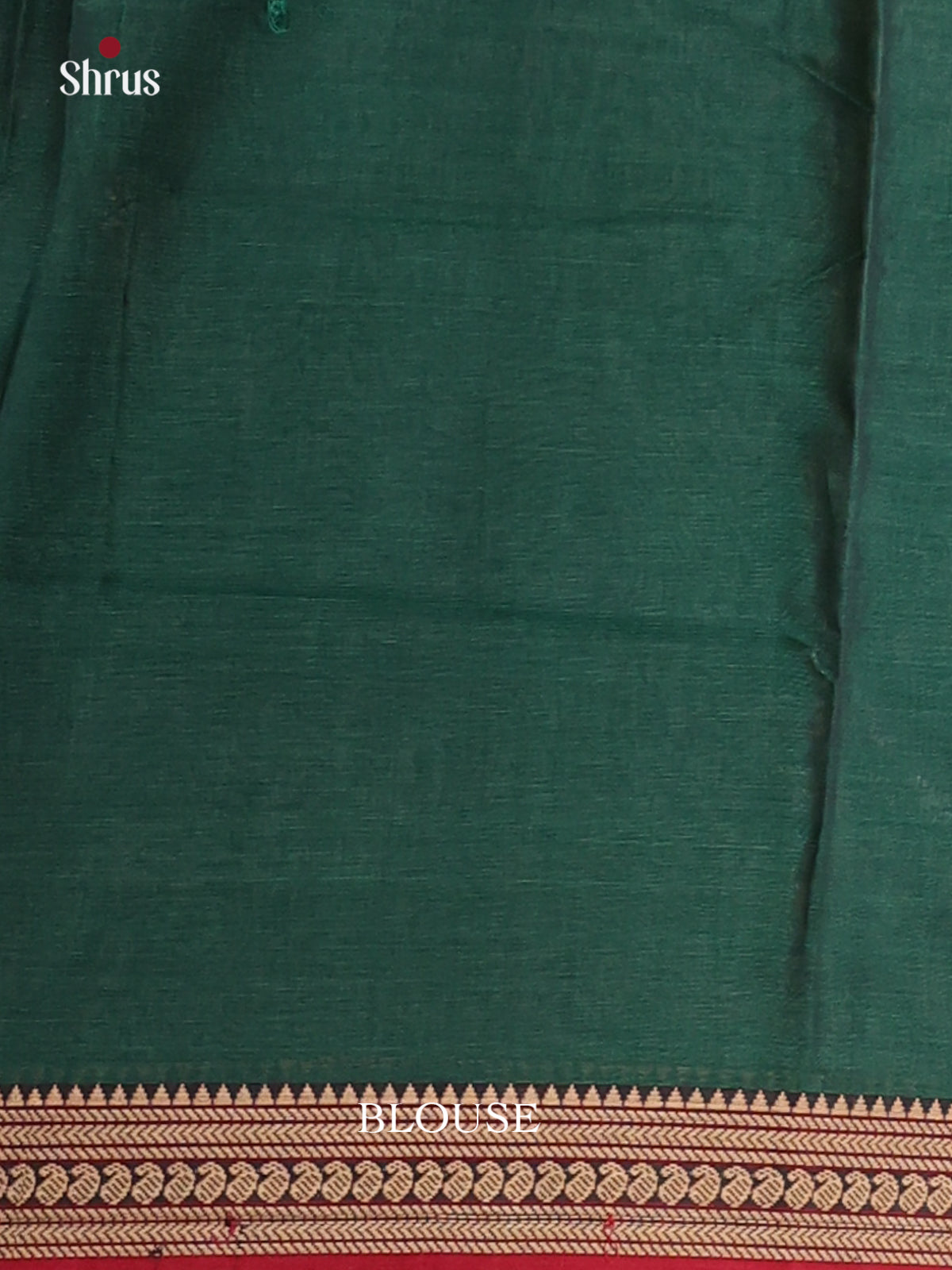 Green & Maroon - Narayanpet Cotton Saree - Shop on Shrus.com
