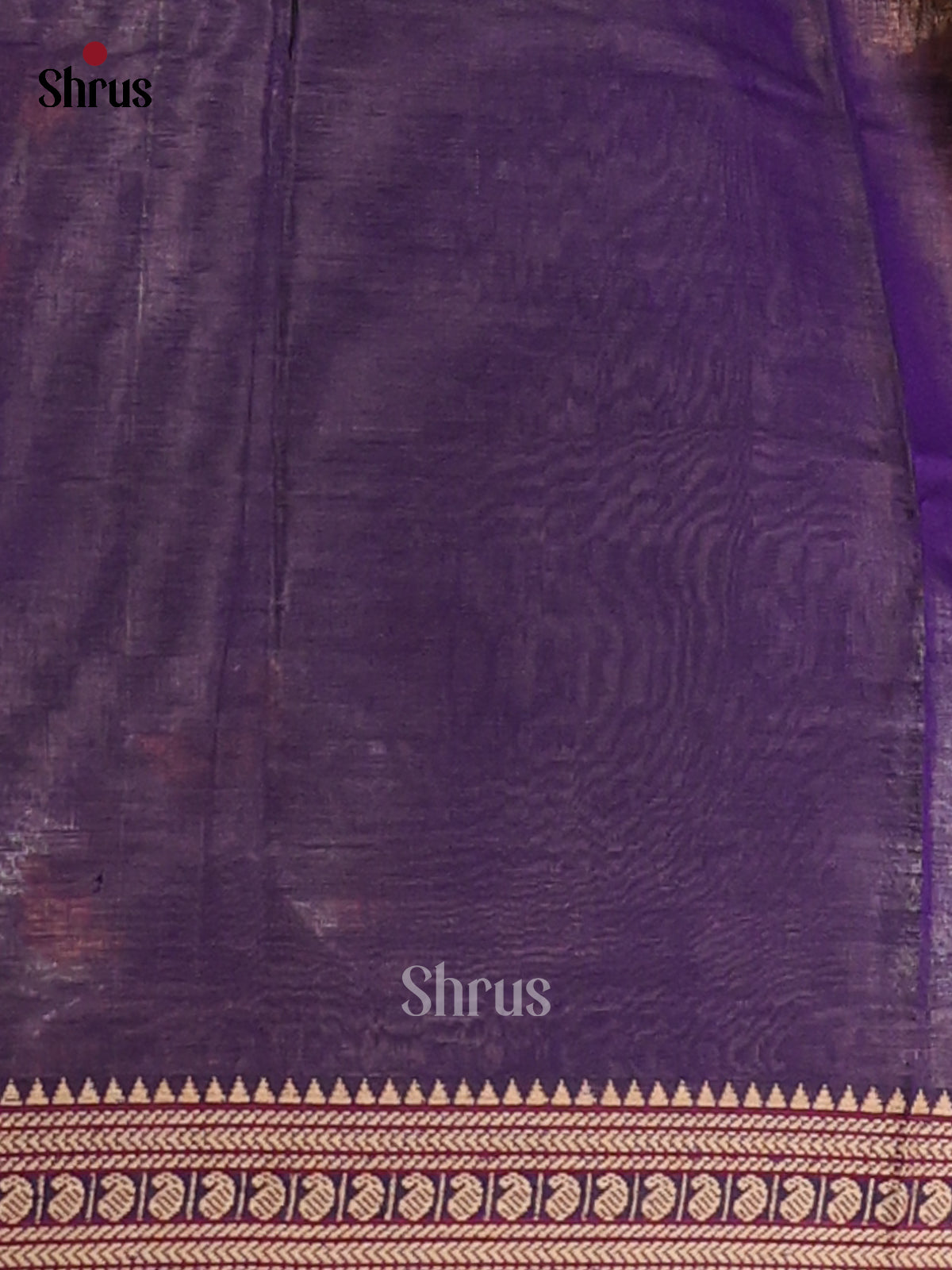 Violet & Red - Narayanpet Cotton Saree - Shop on Shrus.com