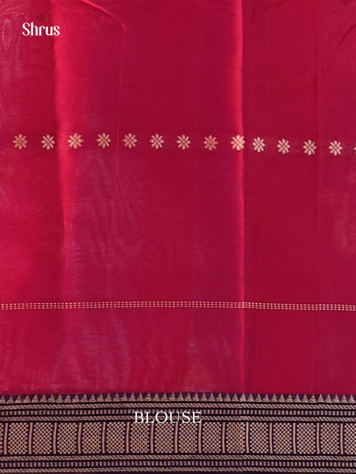 Maroon - Narayanpet Cotton Saree - Shop on Shrus.com