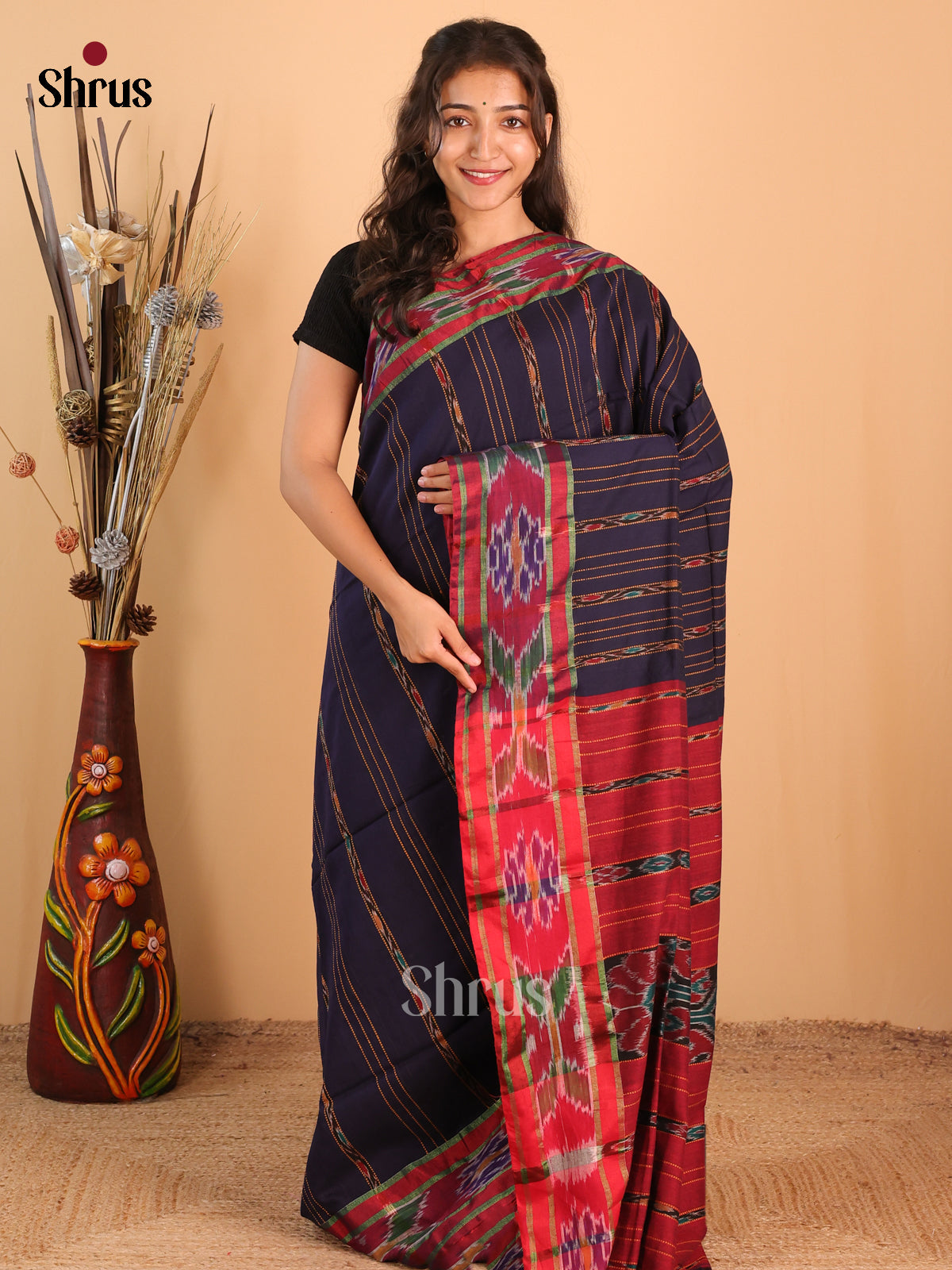 DCS12020 - Bengal cotton Saree - Shop on Shrus.com