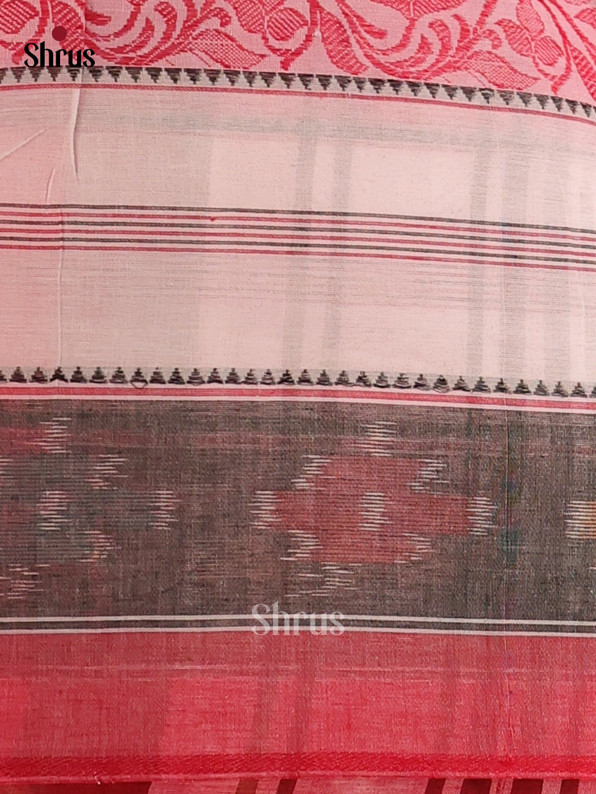 DCS12056 - Bengal Cotton Saree - Shop on Shrus.com