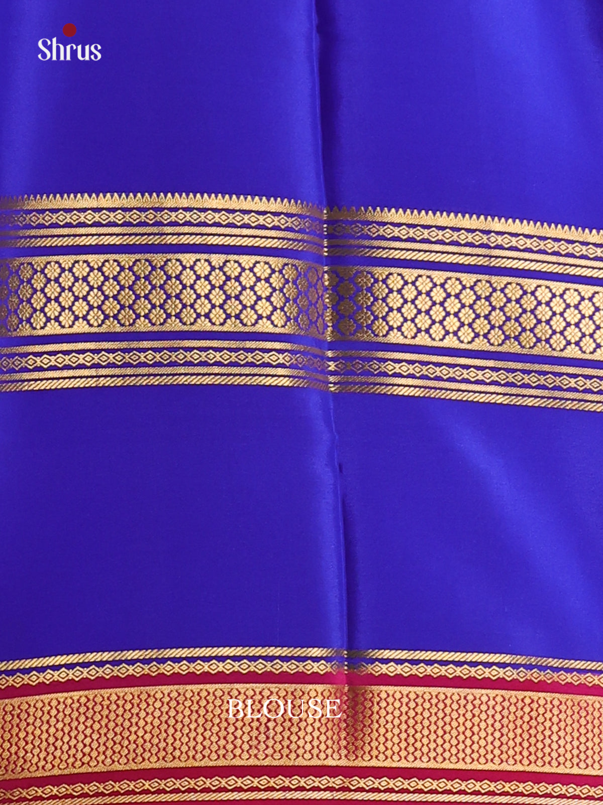 Green & Blue - Mysore Silk Saree - Shop on Shrus.com