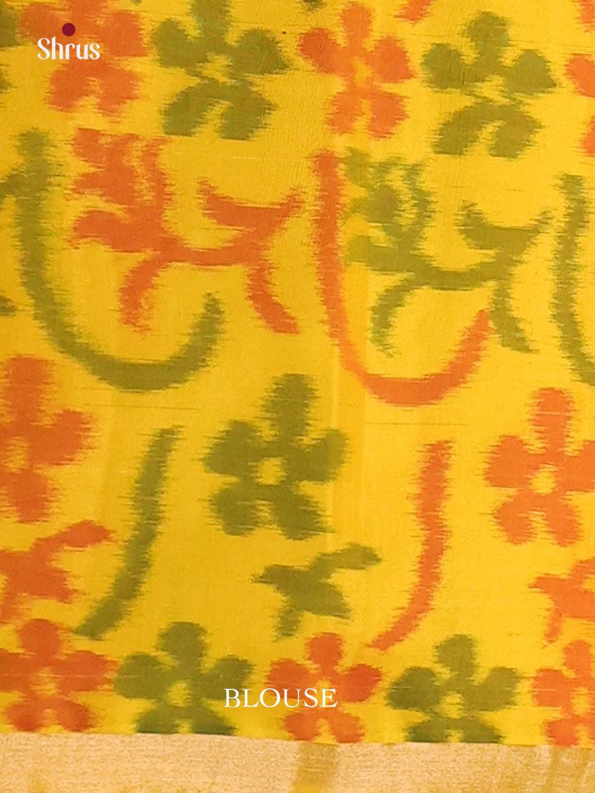 Maroon & Yellow - Soft Silk Saree - Shop on Shrus.com