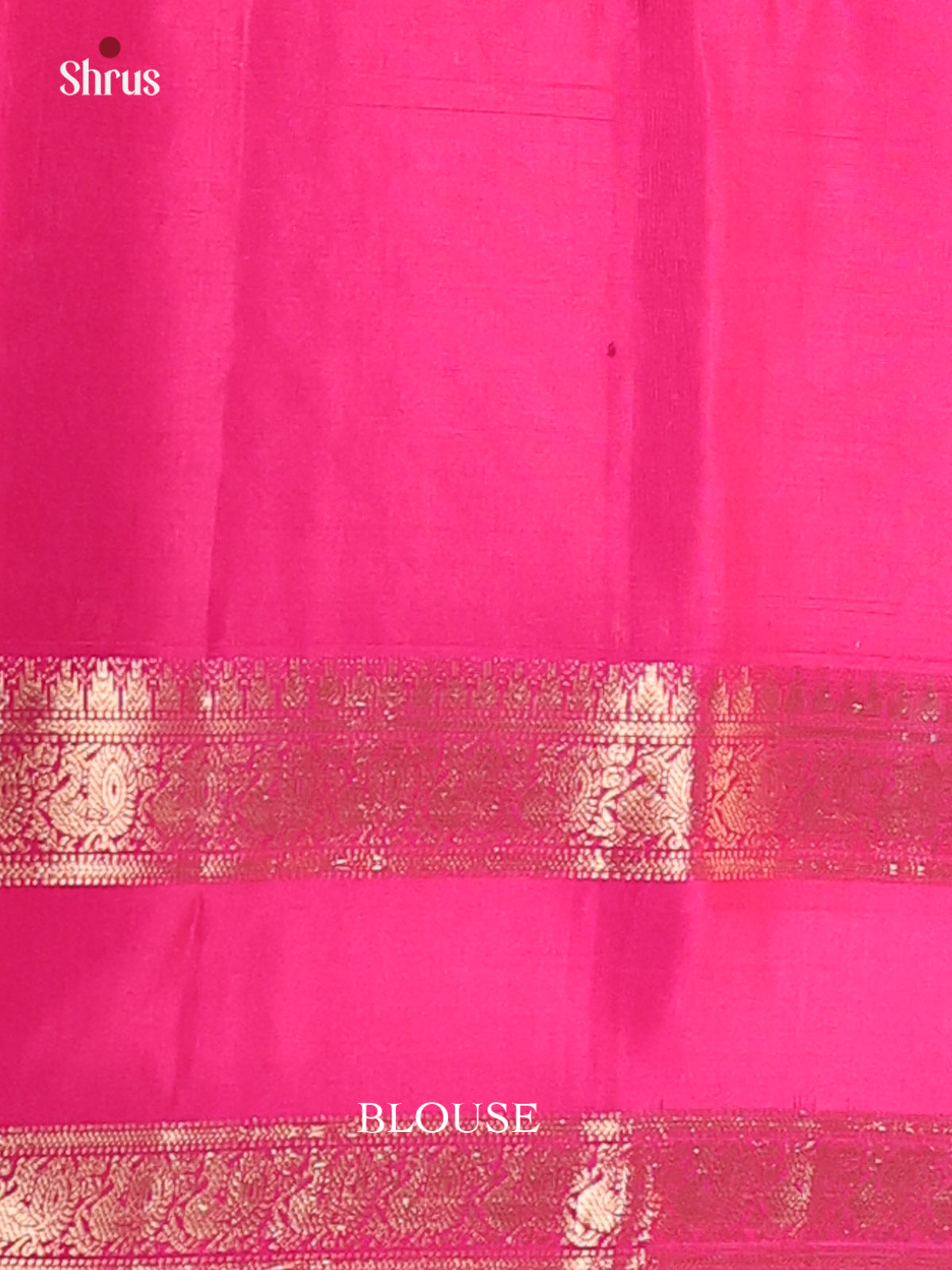 Pink & Green- Soft Silk Saree - Shop on Shrus.com