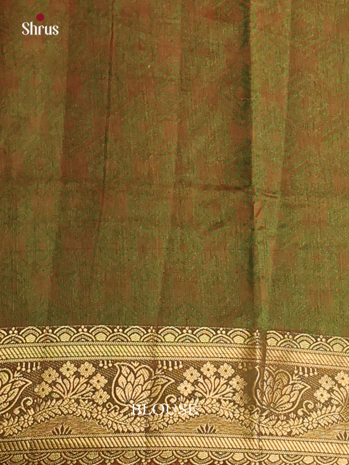 Pink & Green - Semi Patola Saree - Shop on Shrus.com