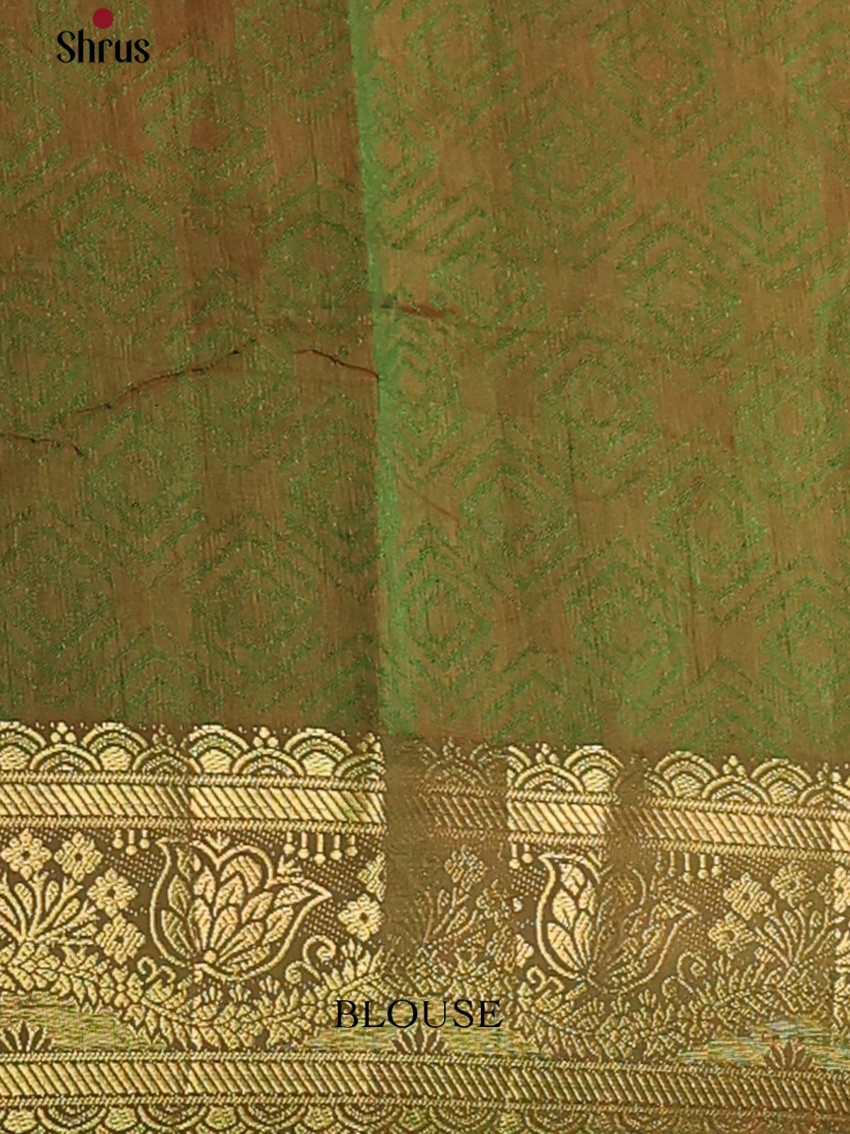 Pink & Green - Semi Patola Saree - Shop on Shrus.com