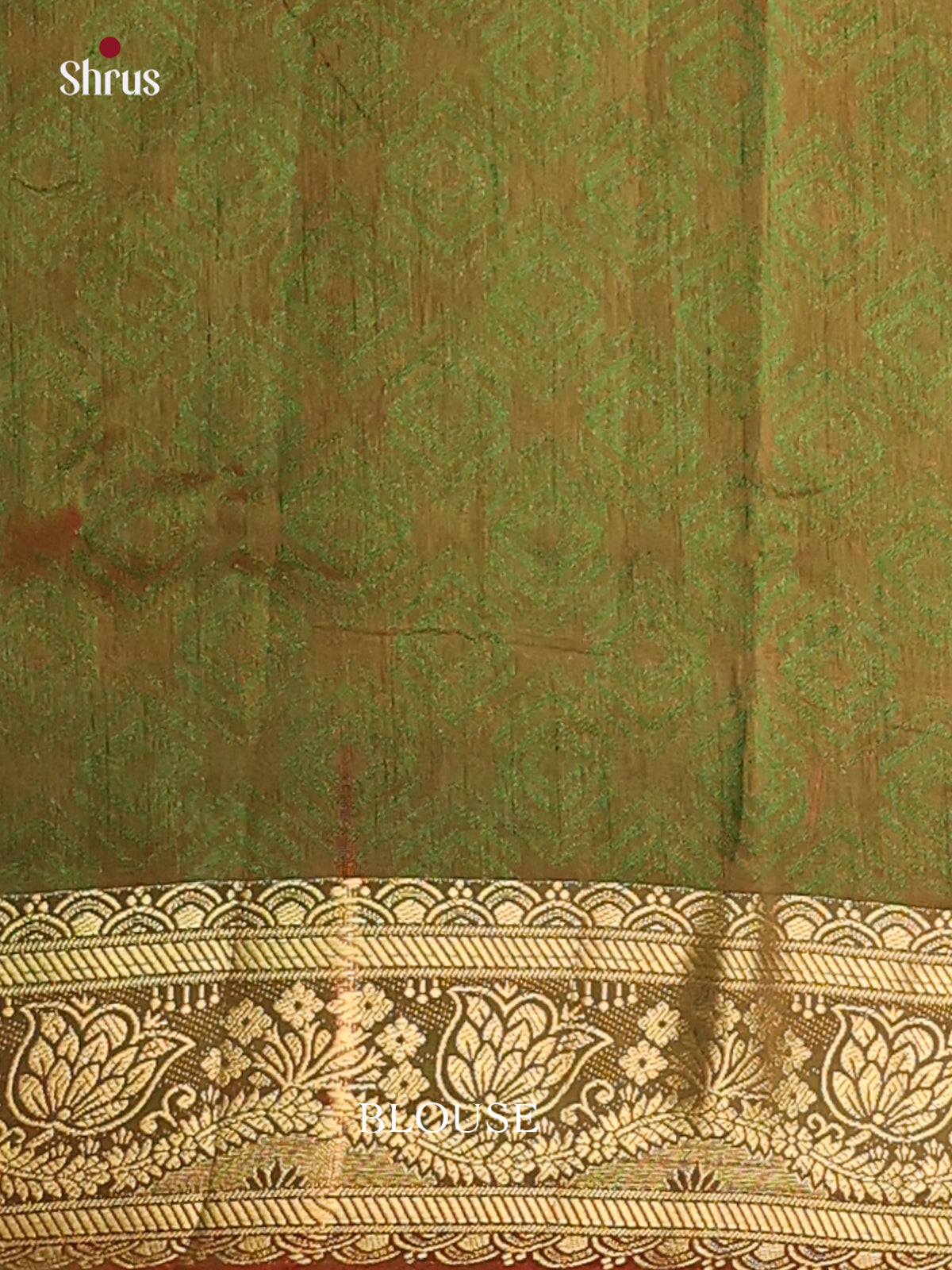 Pink & Green - Semi Patola Saree - Shop on Shrus.com
