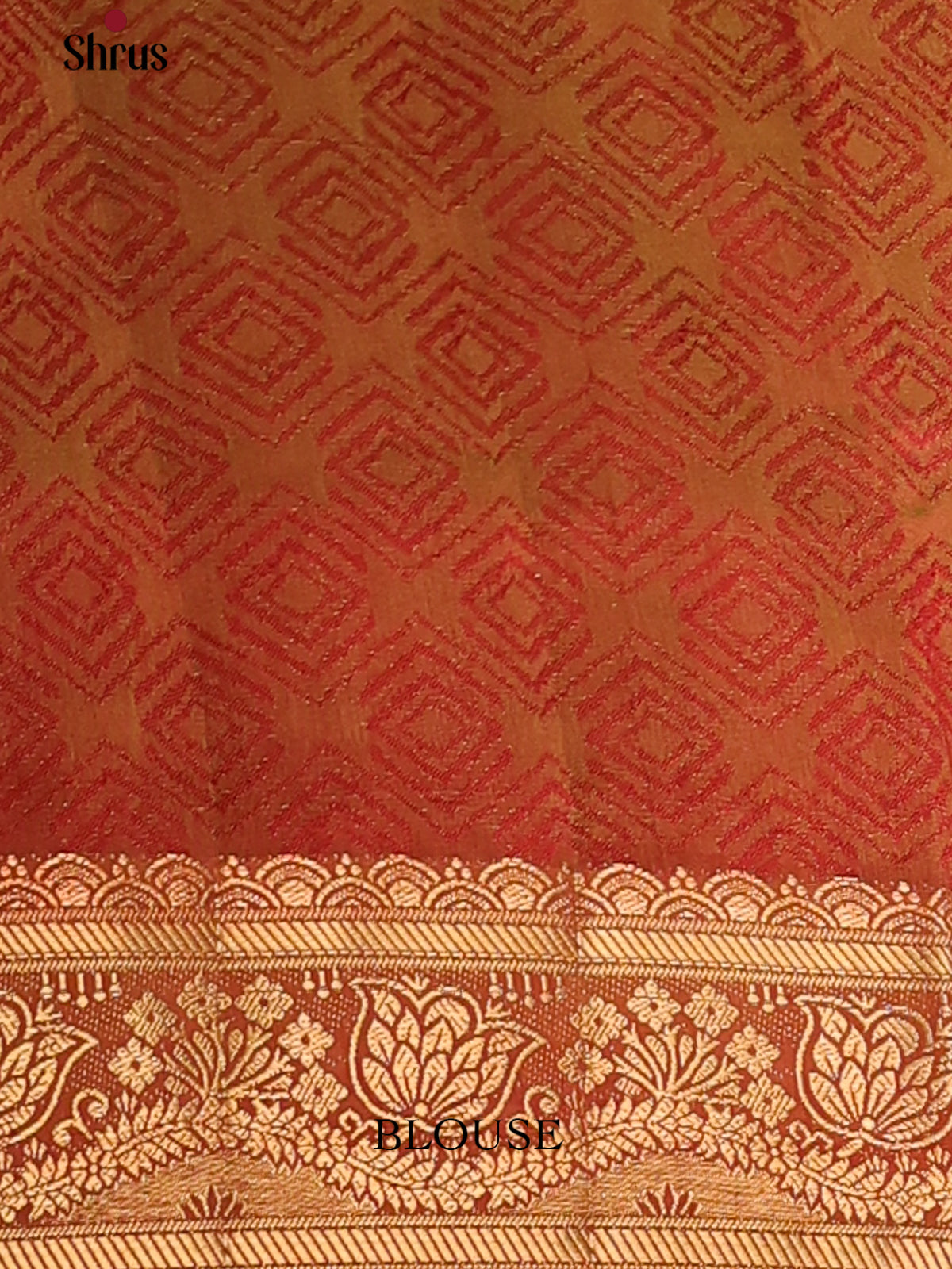Green & Brown - Semi Patola Saree - Shop on Shrus.com