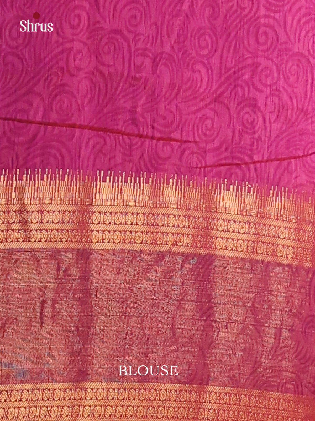 Purple & Majenta - Semi Patola Saree - Shop on Shrus.com