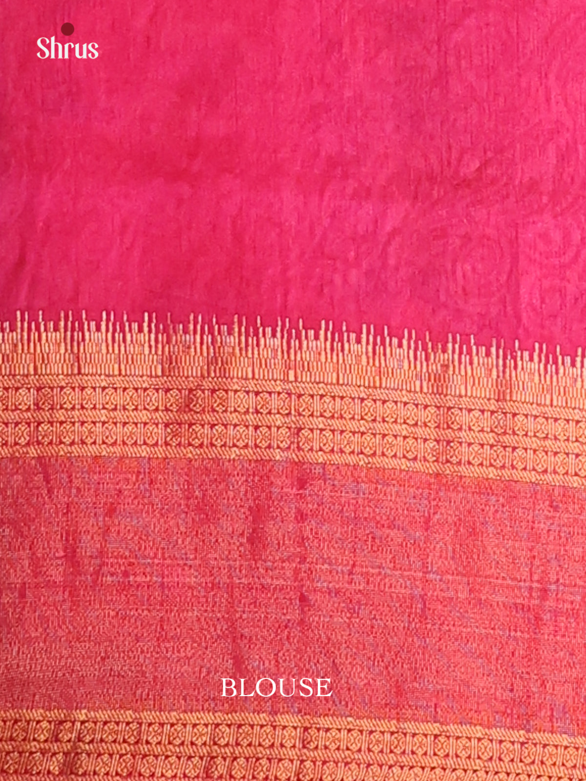 Purple & Pink - Semi Patola Saree - Shop on Shrus.com