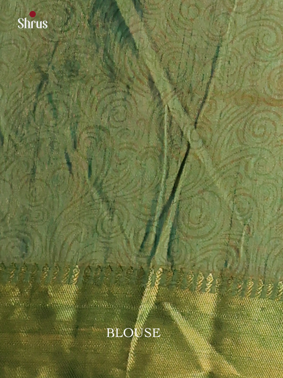Pink & Green- Semi Patola Saree - Shop on Shrus.com