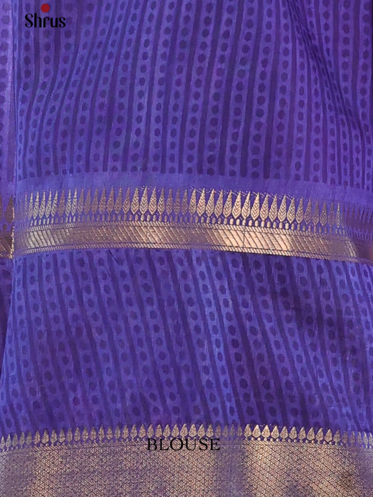 Pink & Purple- Semi Patola Saree - Shop on Shrus.com