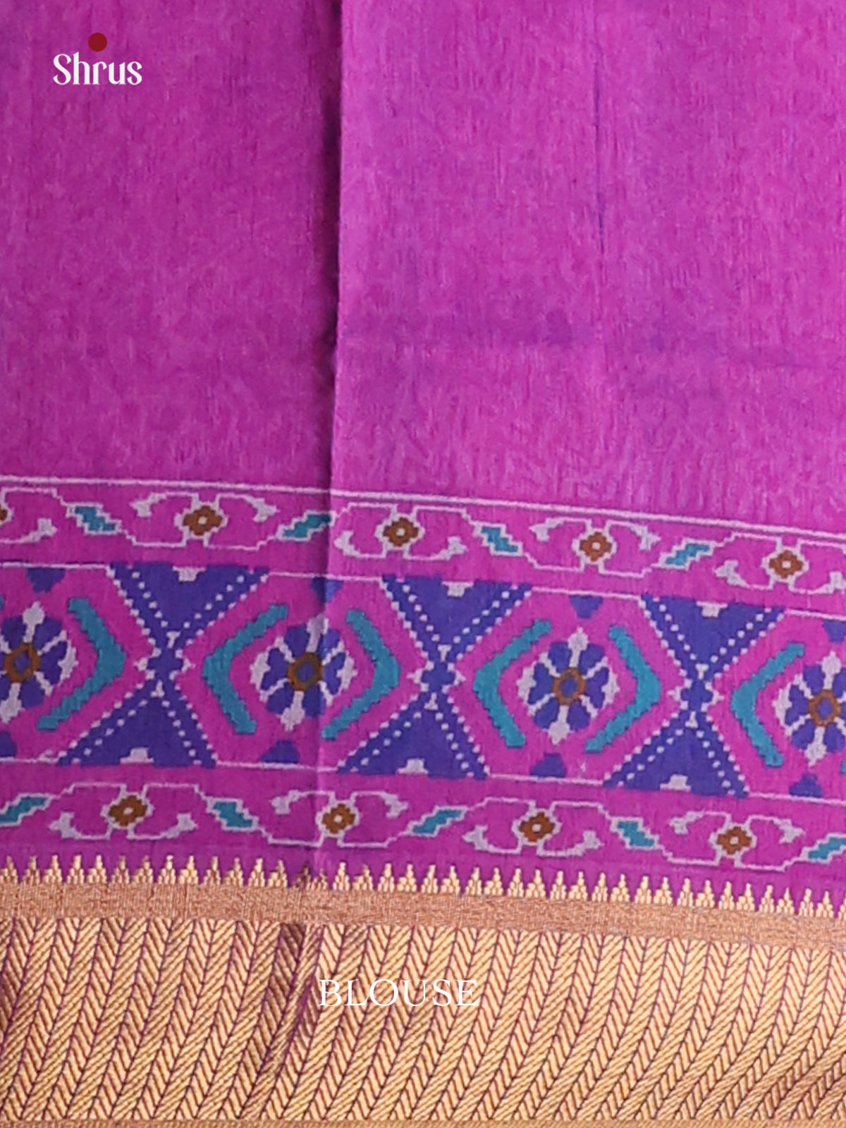 DCS18208 - Semi Patola Saree - Shop on Shrus.com