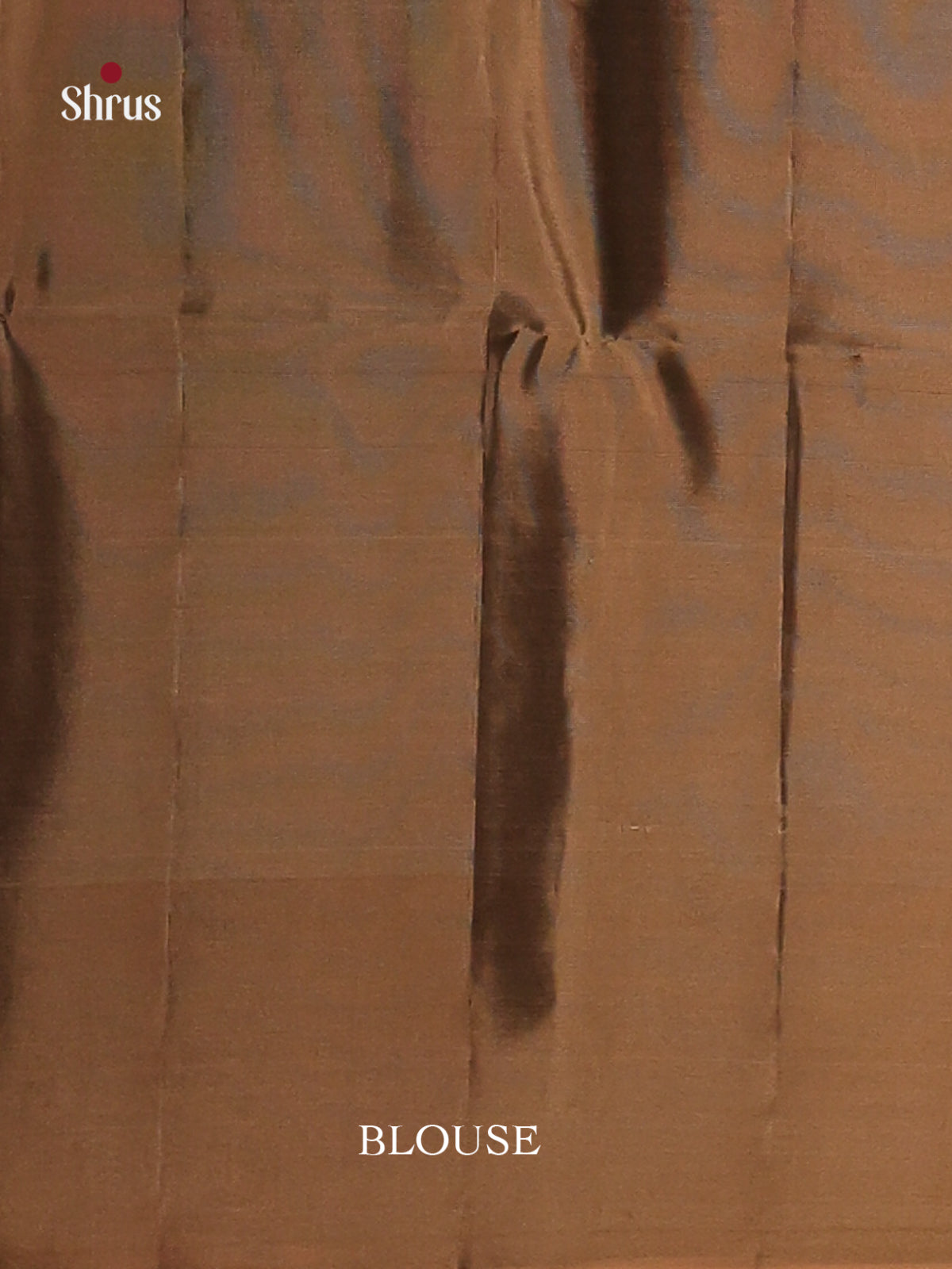 Green & Brown- Softsilk-halfpure Saree - Shop on Shrus.com