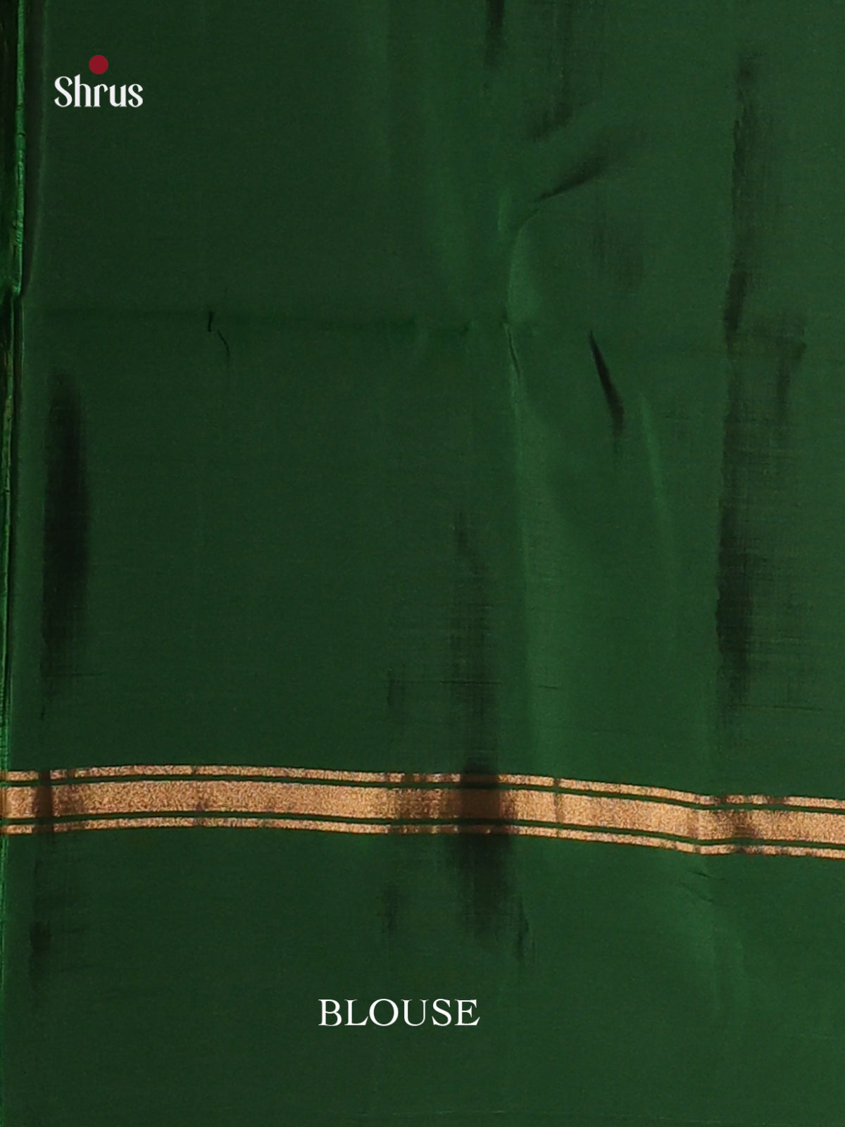 Rust & Green- Softsilk-halfpure Saree - Shop on Shrus.com
