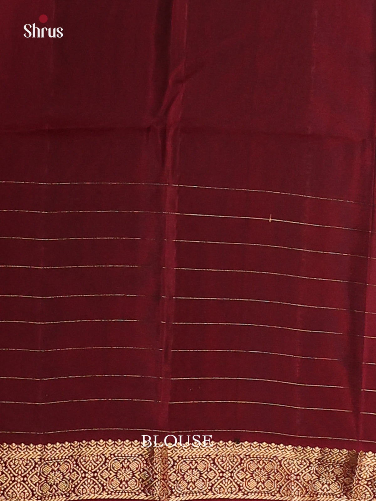 Green & Maroon - Softsilk-halfpure Saree - Shop on Shrus.com