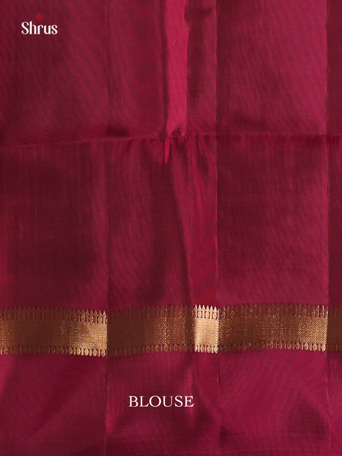 Green & Maroon- Softsilk-halfpure Saree - Shop on Shrus.com