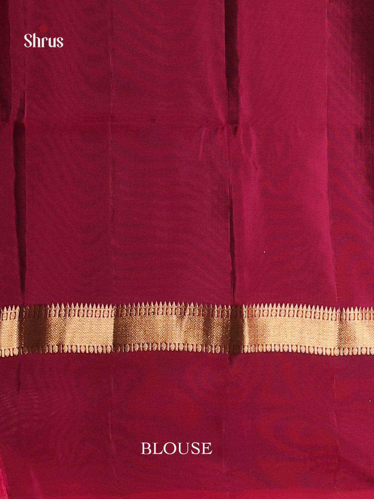 Violet & Maroon - Softsilk-halfpure Saree - Shop on Shrus.com