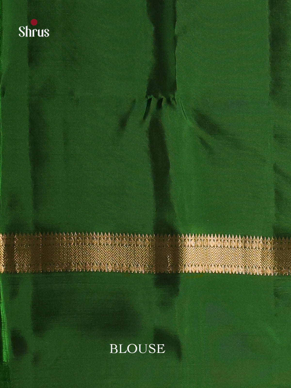 Wine & Green - Softsilk-halfpure Saree - Shop on Shrus.com
