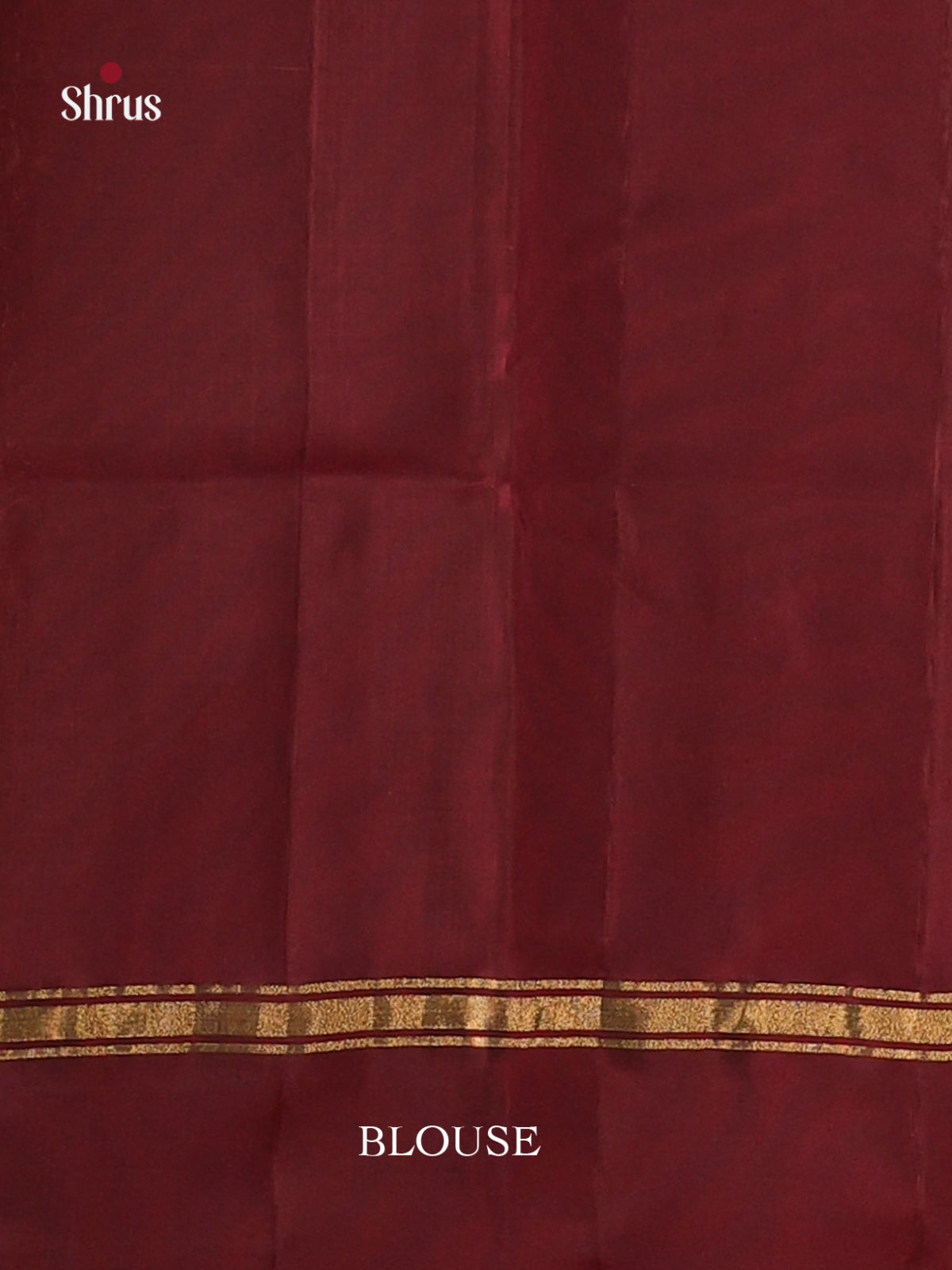 Blue & Maroon- Softsilk-halfpure Saree - Shop on Shrus.com