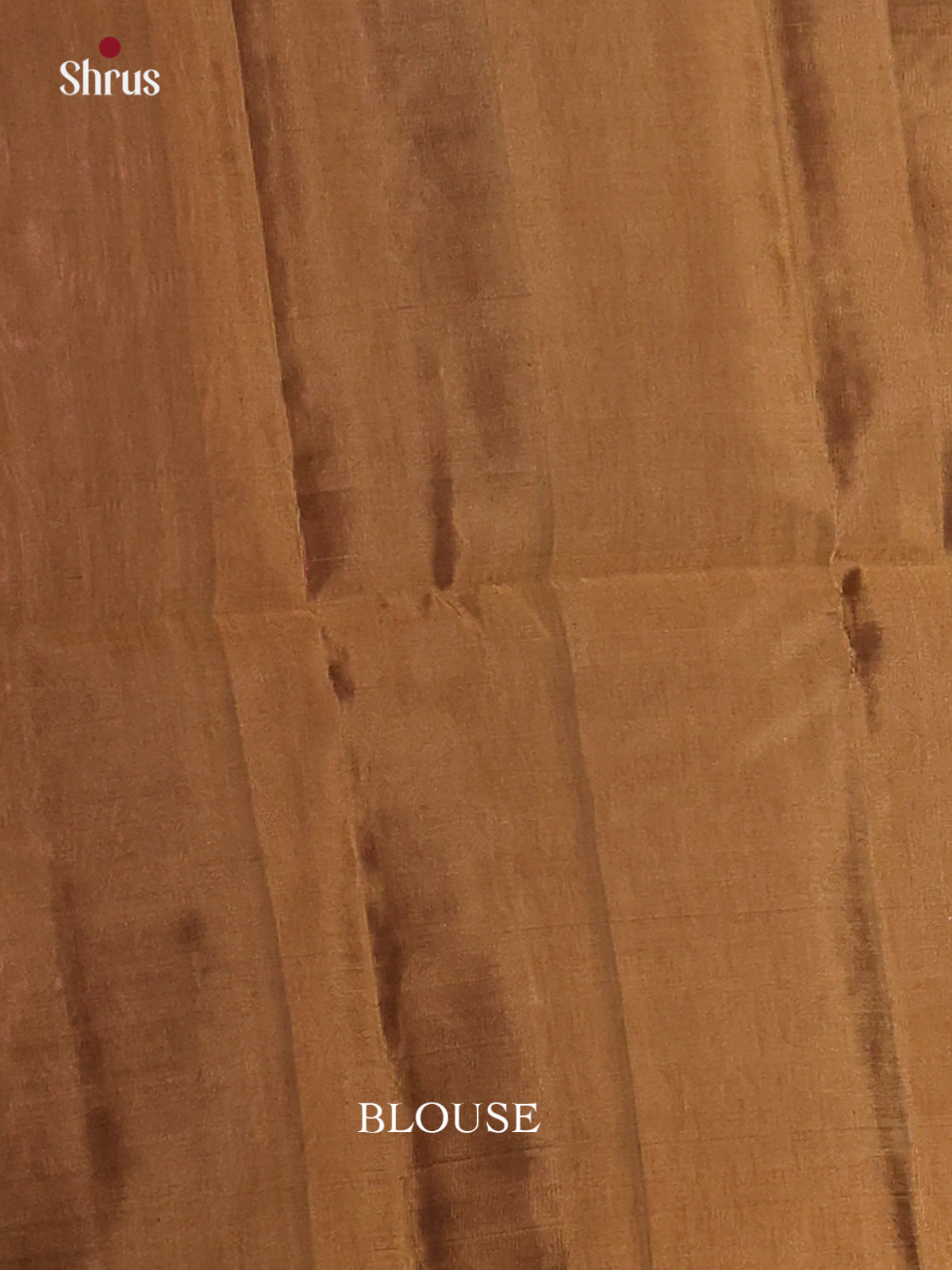 Blue & Golden Brown - Softsilk-halfpure Saree - Shop on Shrus.com