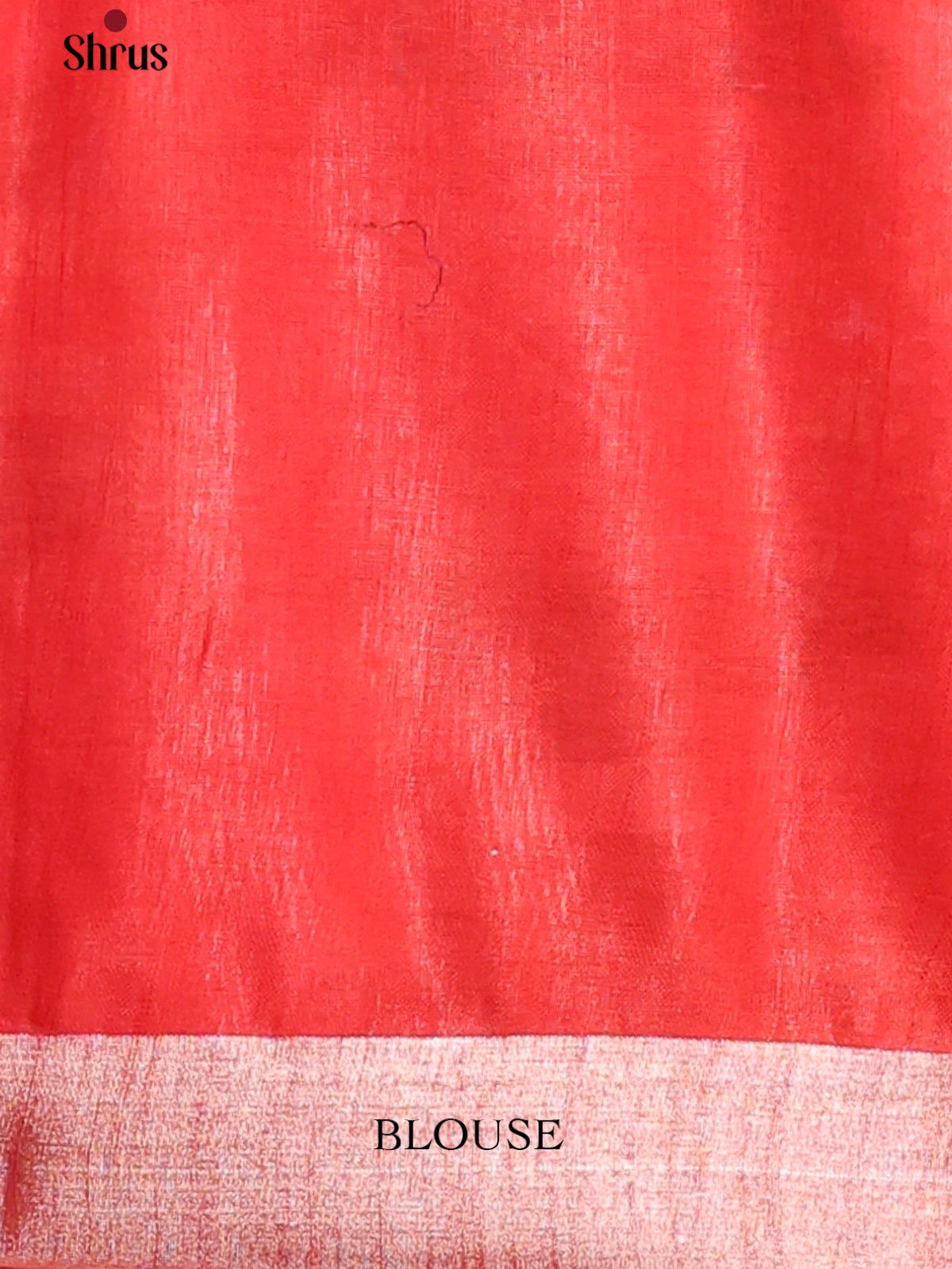 Cream & Red - Semi Ikkat Saree - Shop on Shrus.com