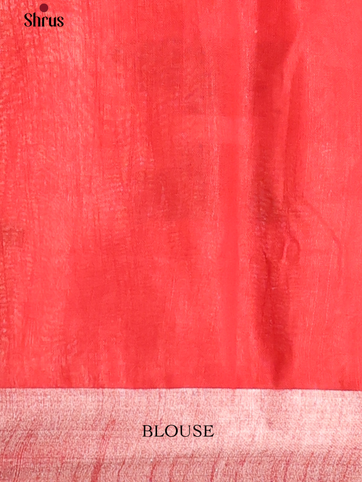 Pink & Red - Semi Ikkat Saree - Shop on Shrus.com