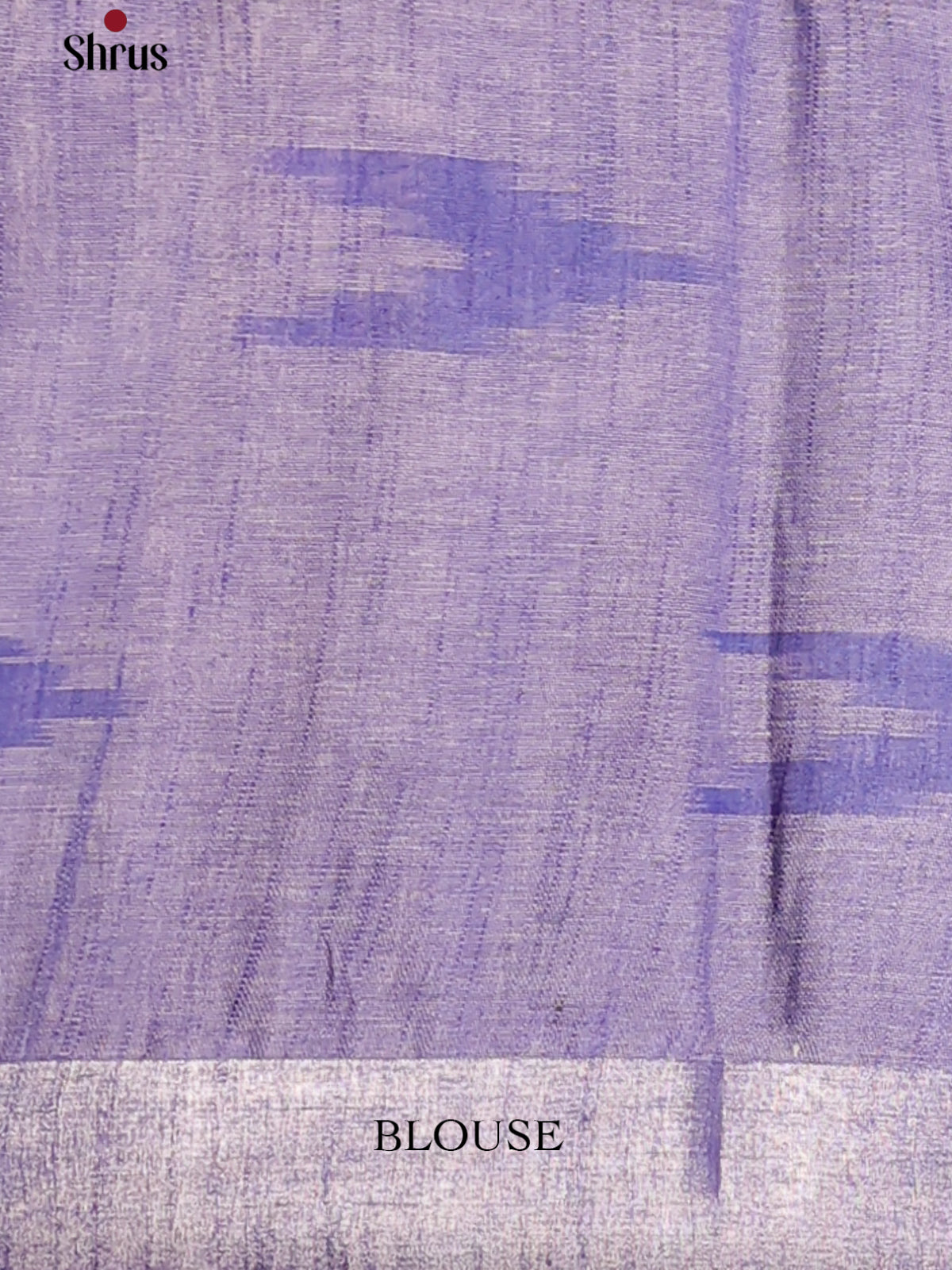 Grey & Purple- Semi Ikkat Saree - Shop on Shrus.com