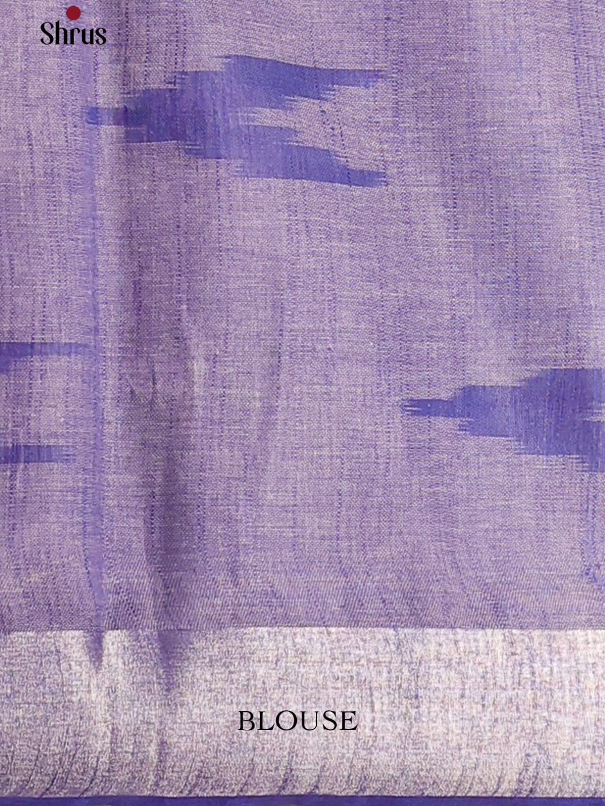 Teal Green & Purple- Semi Ikkat Saree - Shop on Shrus.com