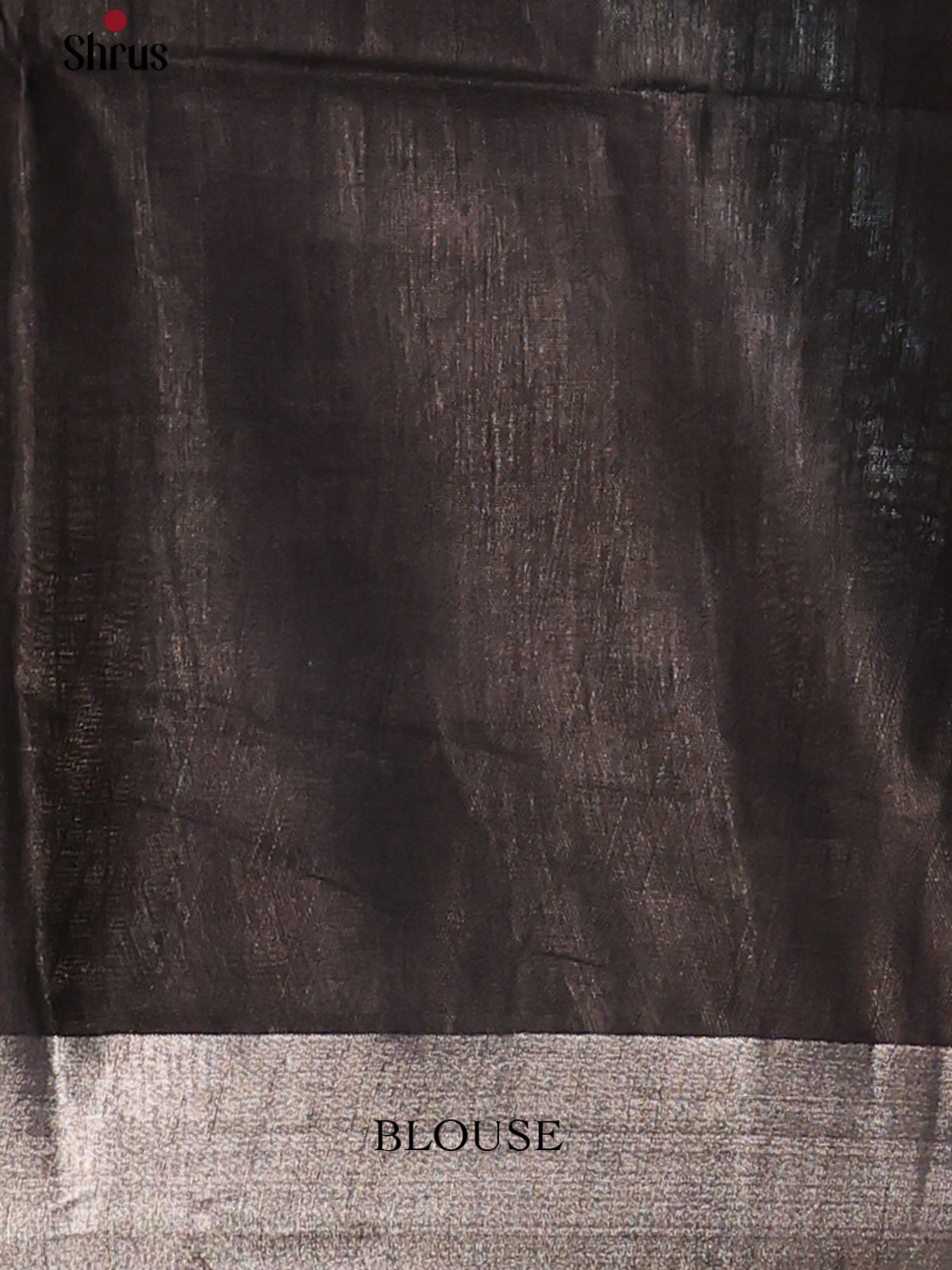 Blue & Black - Semi Ikkat Saree - Shop on Shrus.com