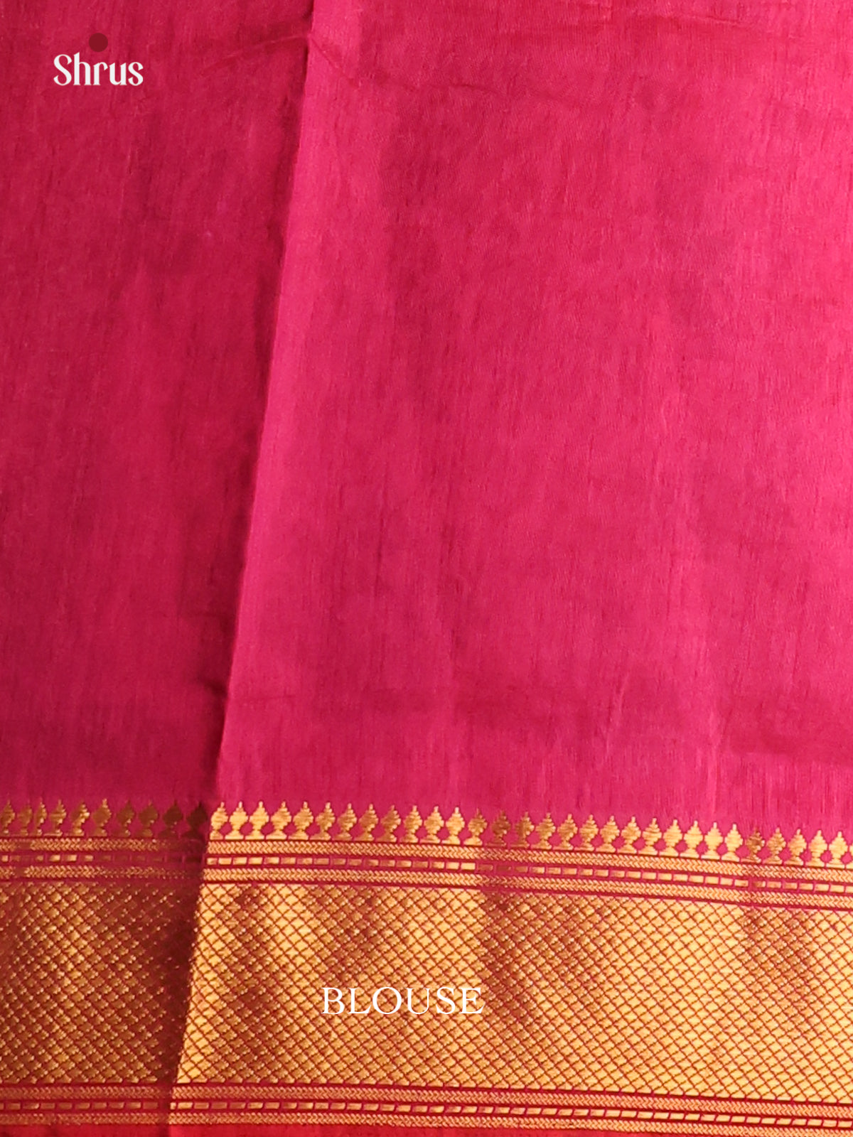 Purplw & Magenta - Semi Patola Saree - DCS22013 - Shop on Shrus.com