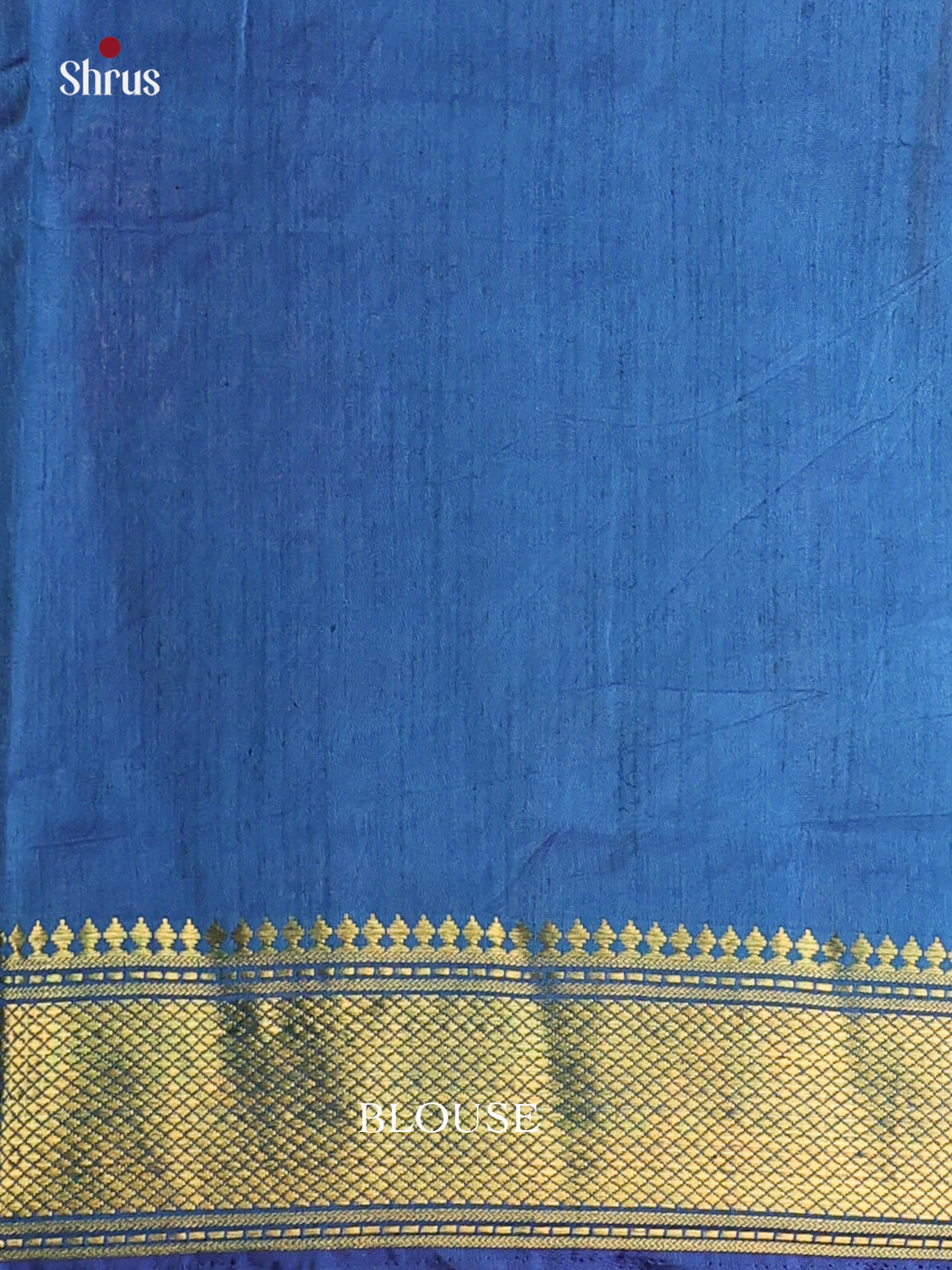 Black & Blue - Semi Patola Saree - DCS22015 - Shop on Shrus.com