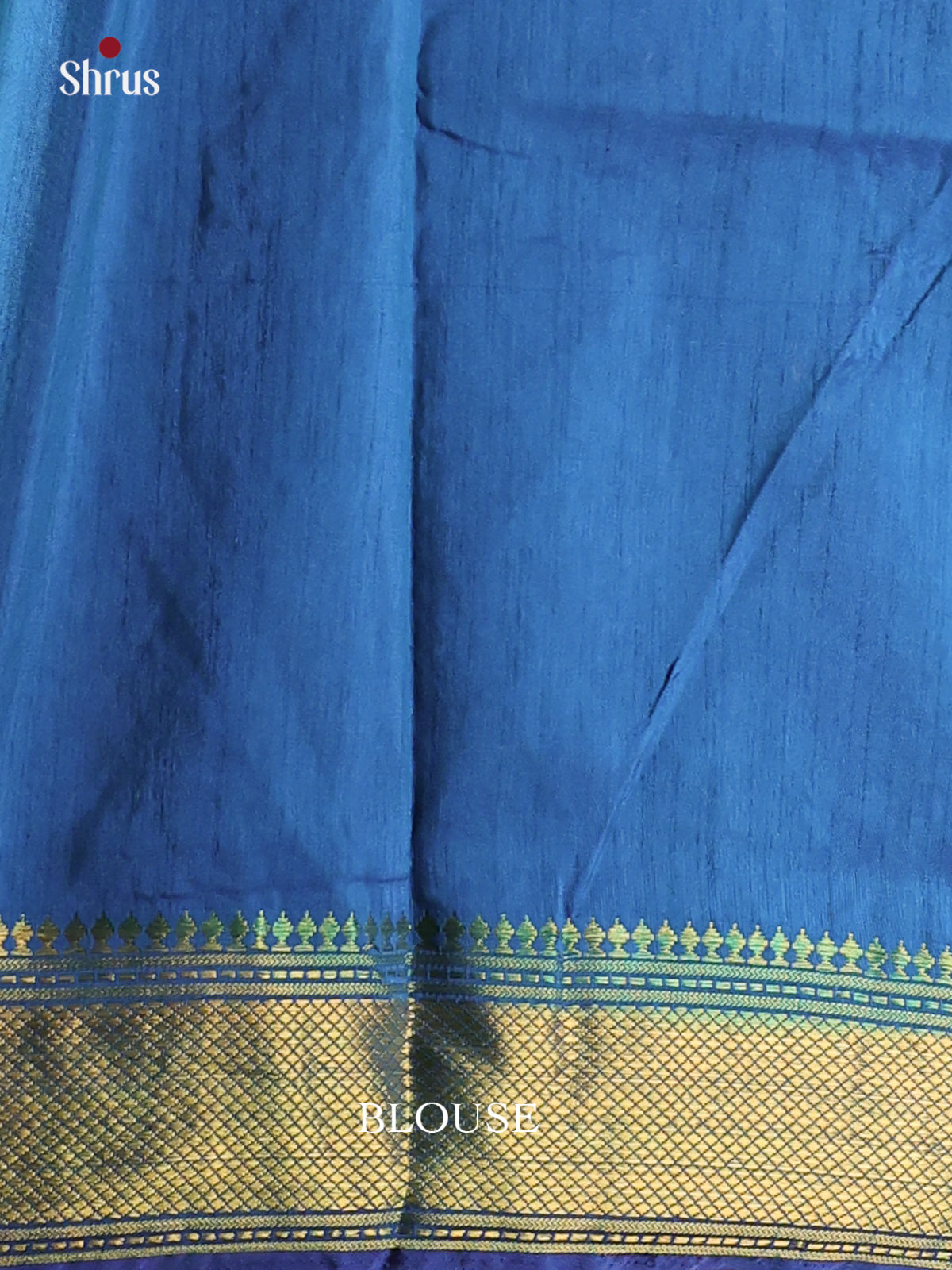 Black & Peacock Blue - Semi Patola Saree - DCS22016 - Shop on Shrus.com