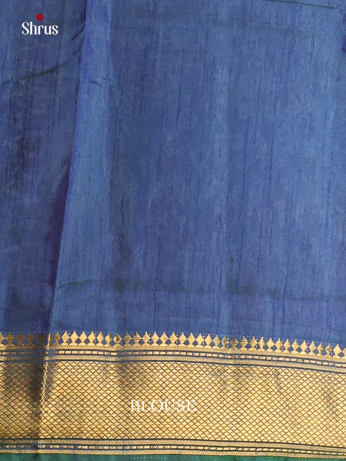 Teal Green & Dark blue - Semi Patola Saree - DCS22027 - Shop on Shrus.com