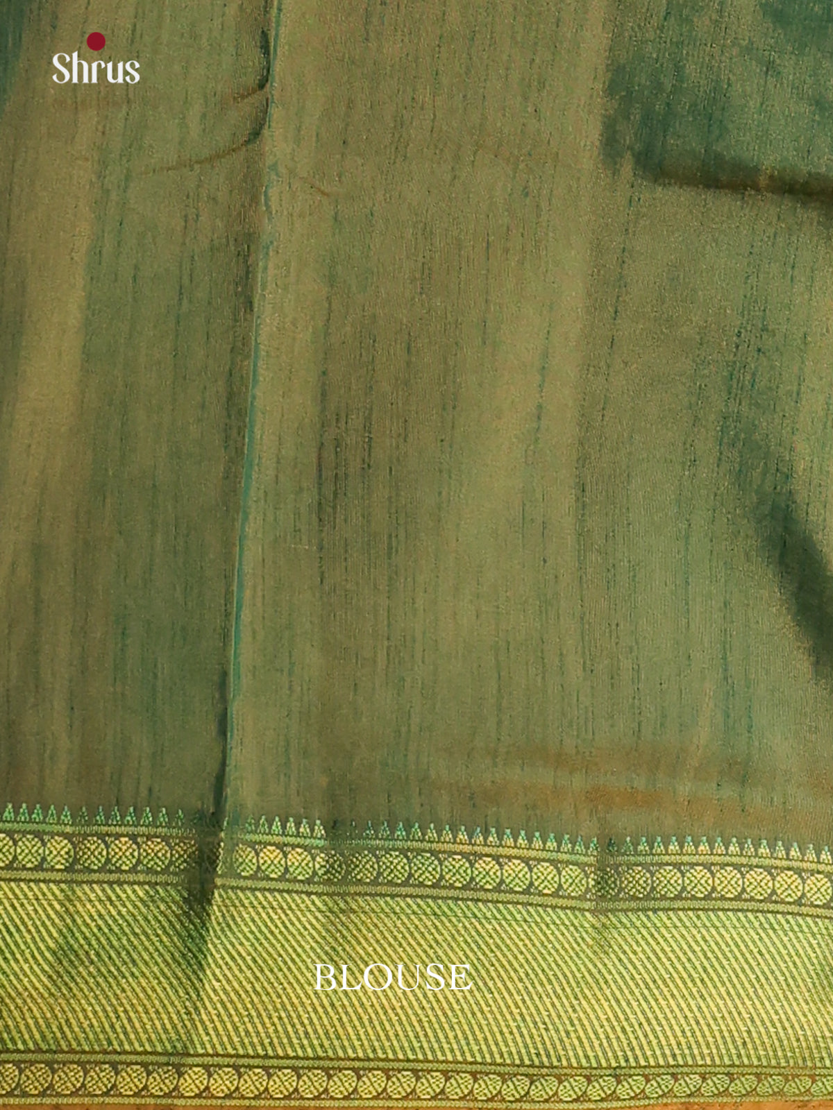OliveGreen - Semi Patola Saree - DCS22032 - Shop on Shrus.com