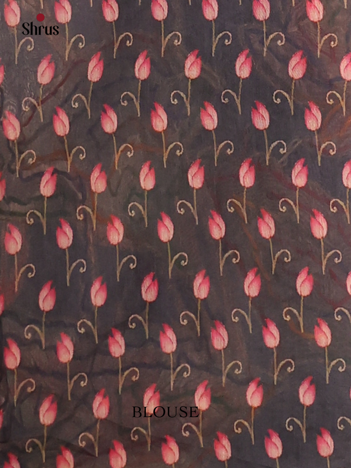 Elephant Grey - Semi kantha Saree - DCS25069 - Shop on Shrus.com