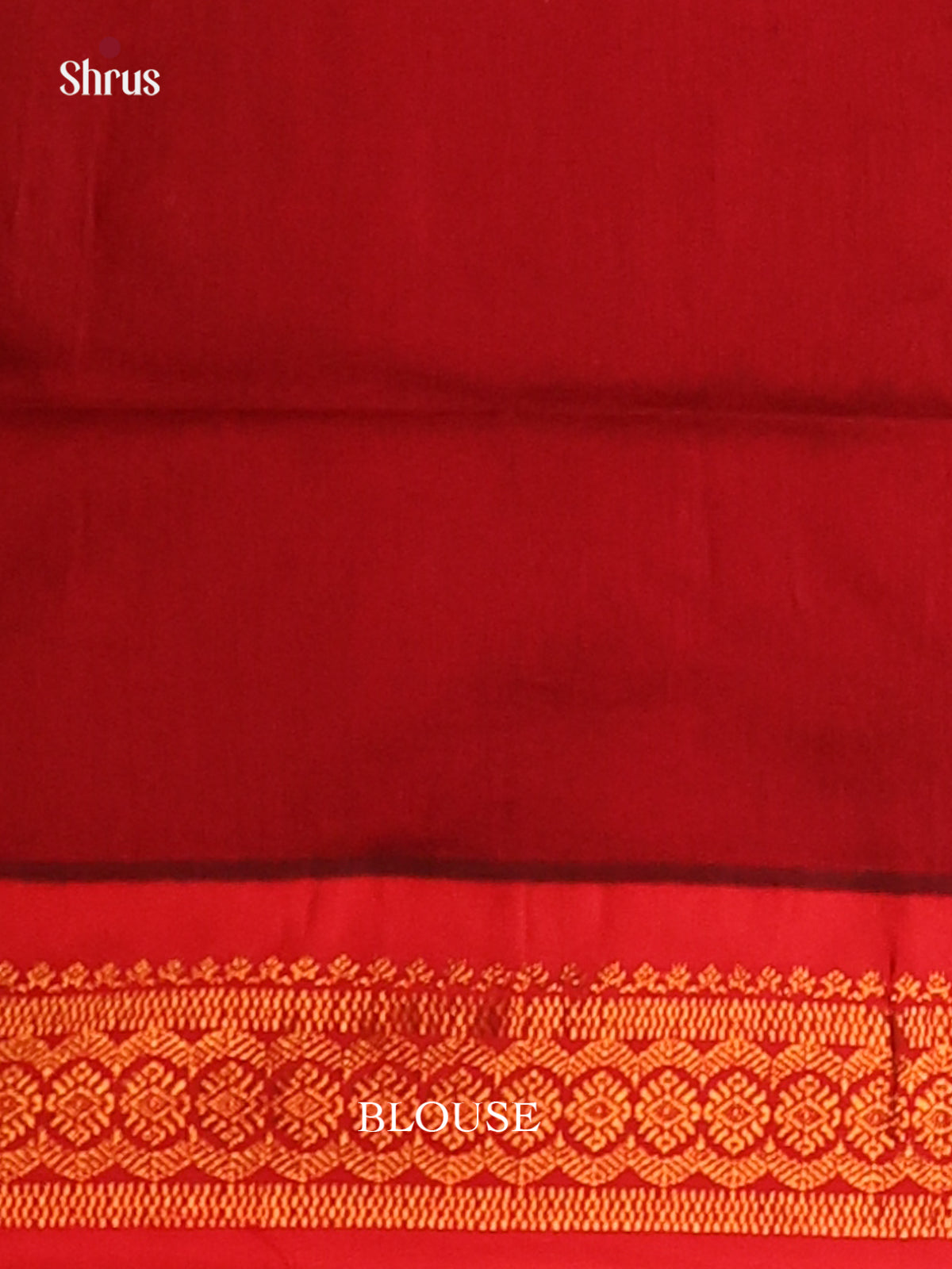 Peacock Green Kalyani Cotton with Gleaming Copper Zari Buttas & Maroon Temple Border & Pallu. - Shop on Shrus.com
