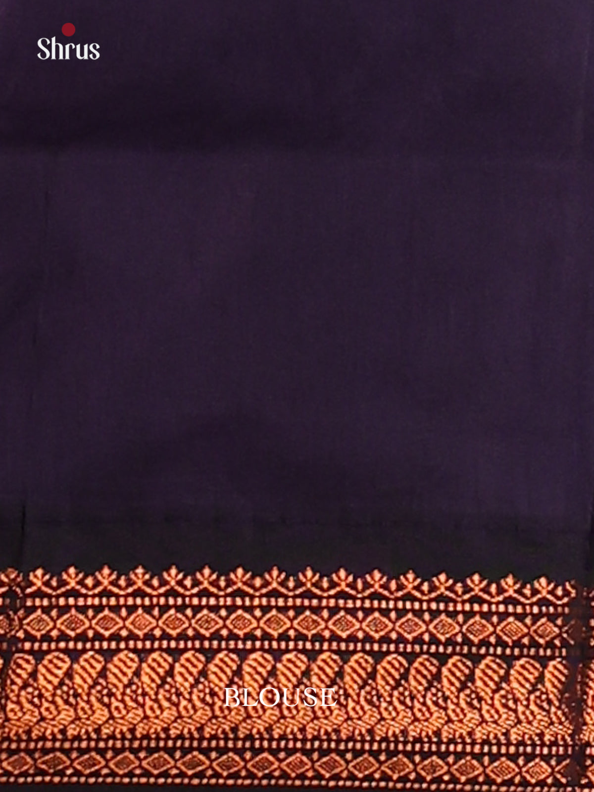 Lavender & Dark Navy Blue Kalyani Cotton Saree - DCS27047 - Shop on Shrus.com