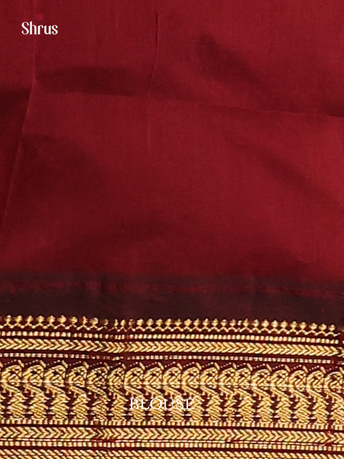 Light Navy blue & Maroon Kalyani Cotton Saree - DCS27075 - Shop on Shrus.com