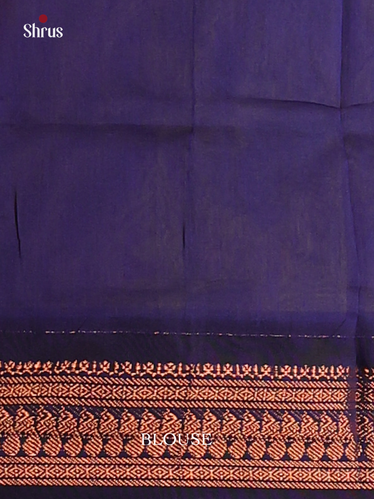 Parrot Green & Royal blue Kalyani Cotton Saree - DCS27077 - Shop on Shrus.com