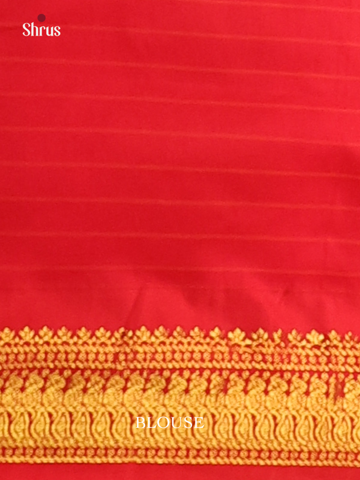 Elegant Grey Kalyani Cotton Saree With Golden Zari Kattams & Contrast Red Border - Shop on Shrus.com