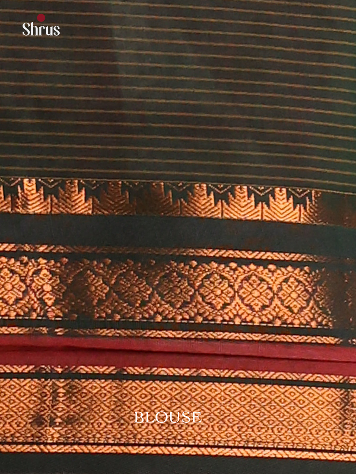 Magenta & Dark green Kalyani Cotton Saree - DCS27110 - Shop on Shrus.com