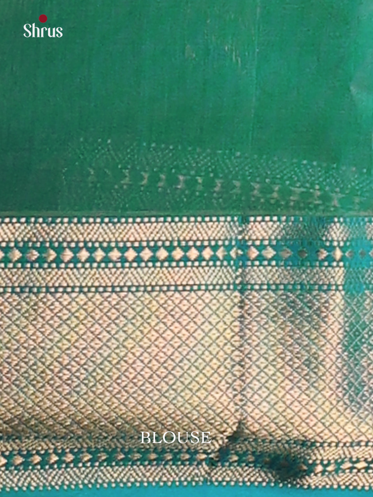 Lime Yellow & Rama Blue - Maheswari silk cotton Saree - DCS27123 - Shop on Shrus.com