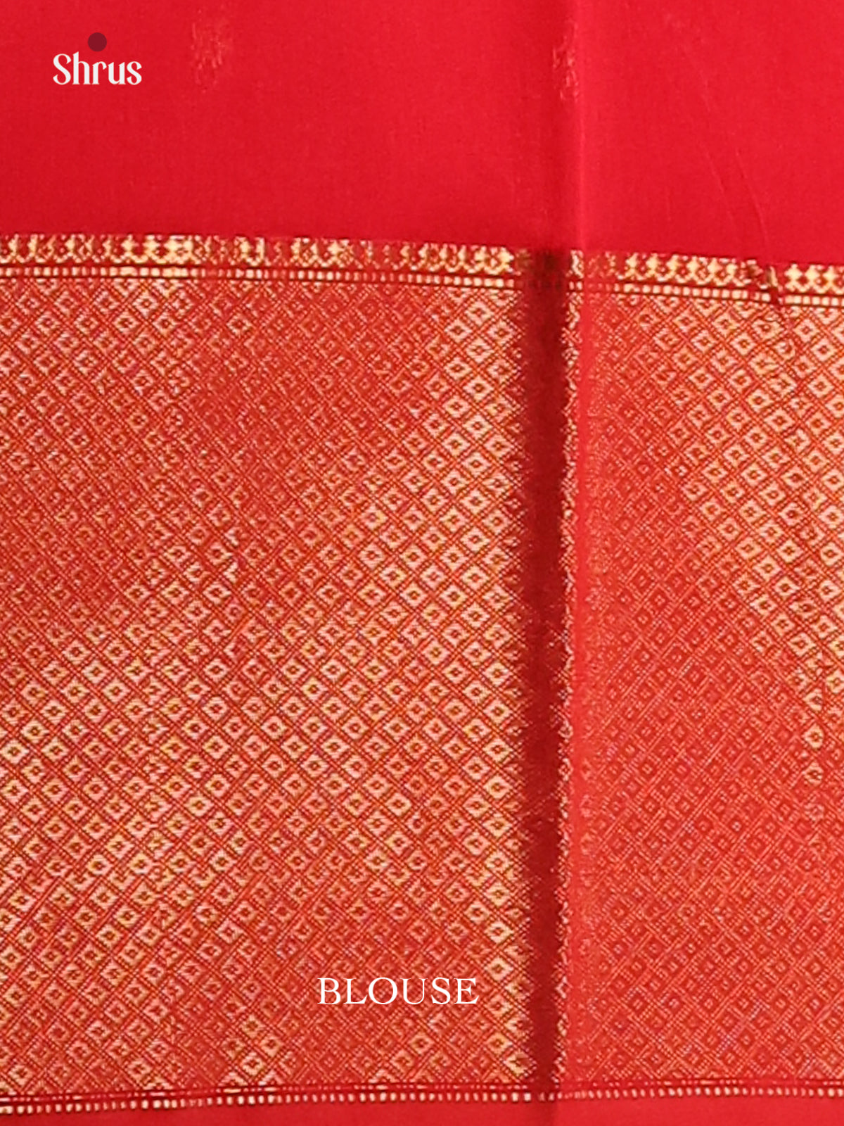 Red - Maheswari silk cotton Saree - DCS27137 - Shop on Shrus.com