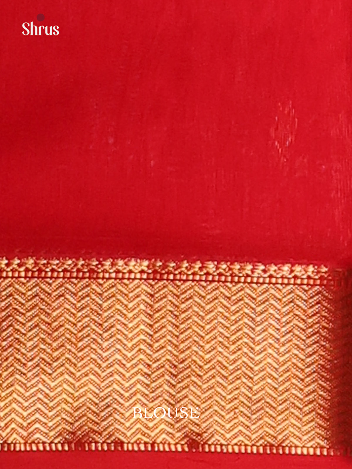 Red - Maheswari silk cotton Saree - DCS27160 - Shop on Shrus.com