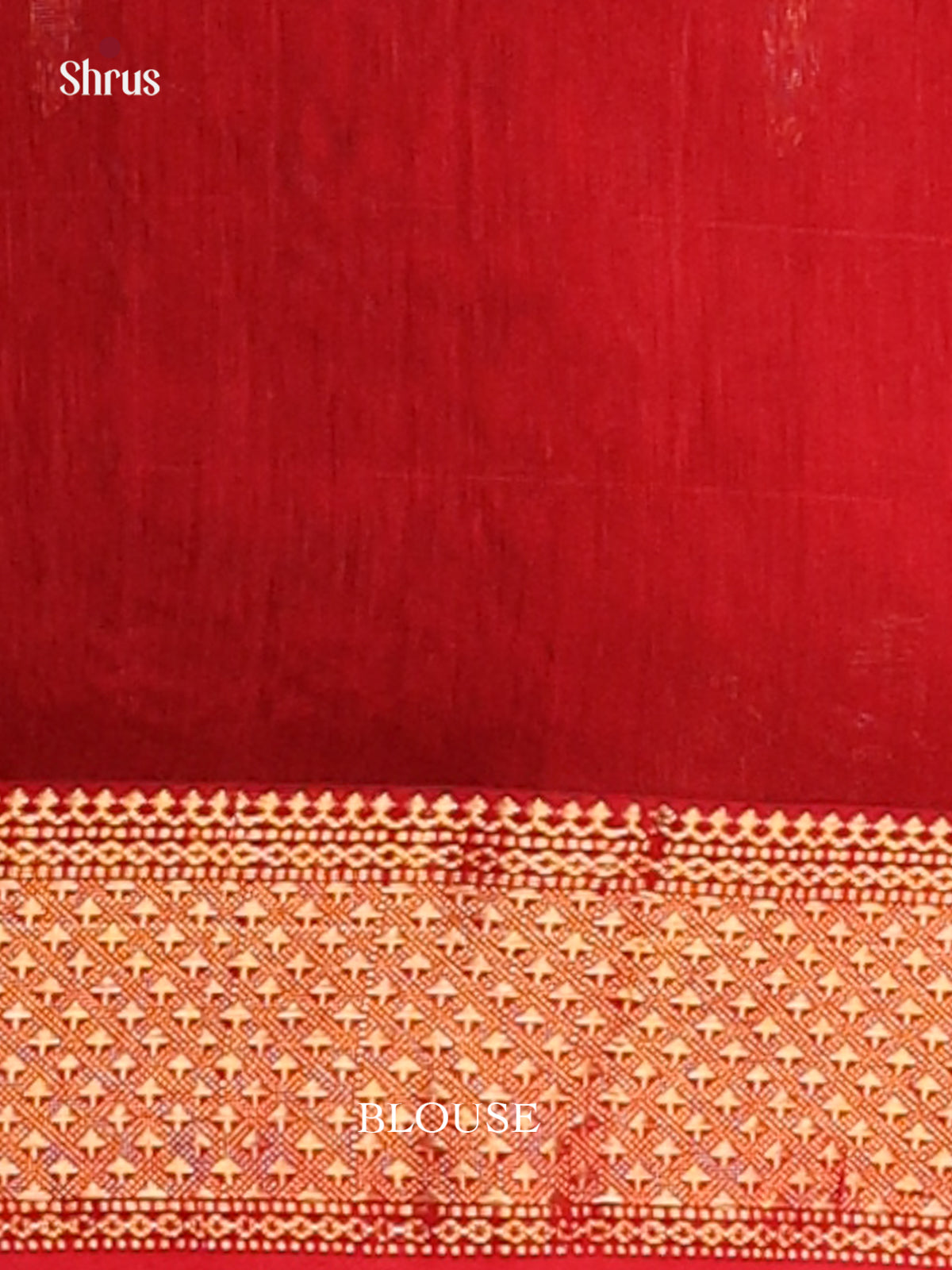 Black & Red - Maheswari silk cotton Saree - DCS27186 - Shop on Shrus.com