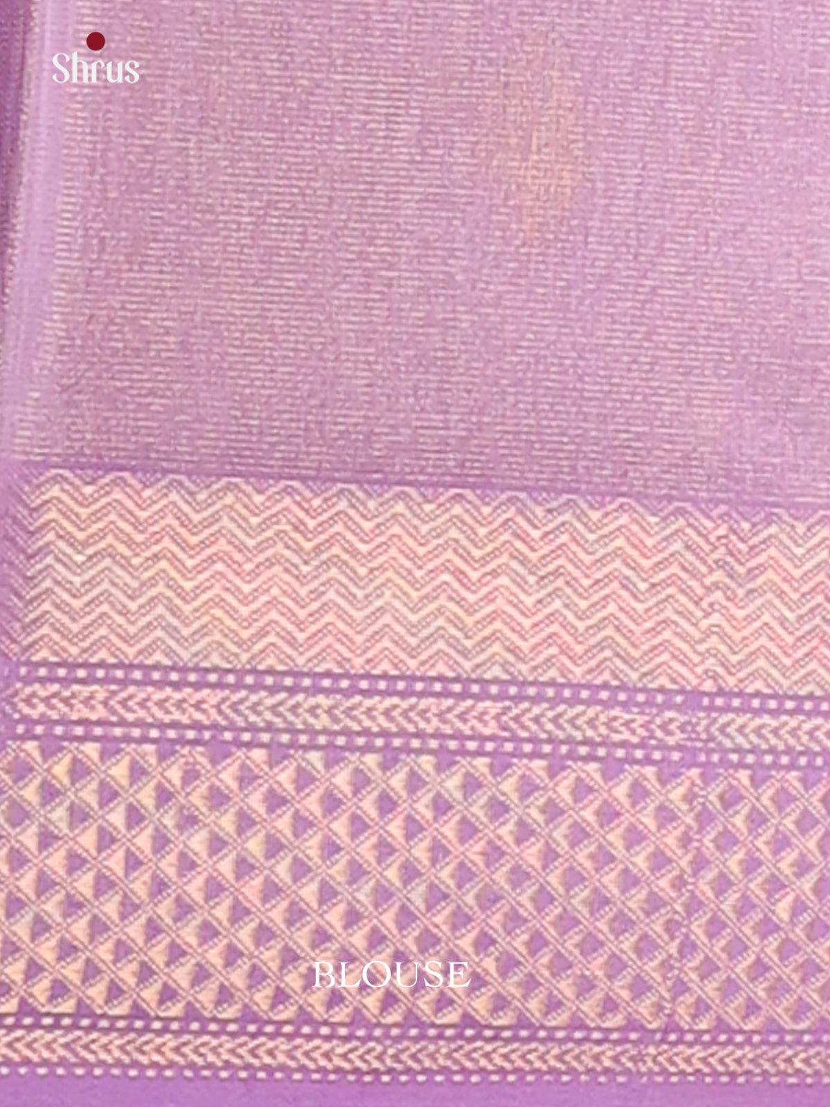 Lavender - Maheswari silk cotton Saree - DCS27203 - Shop on Shrus.com