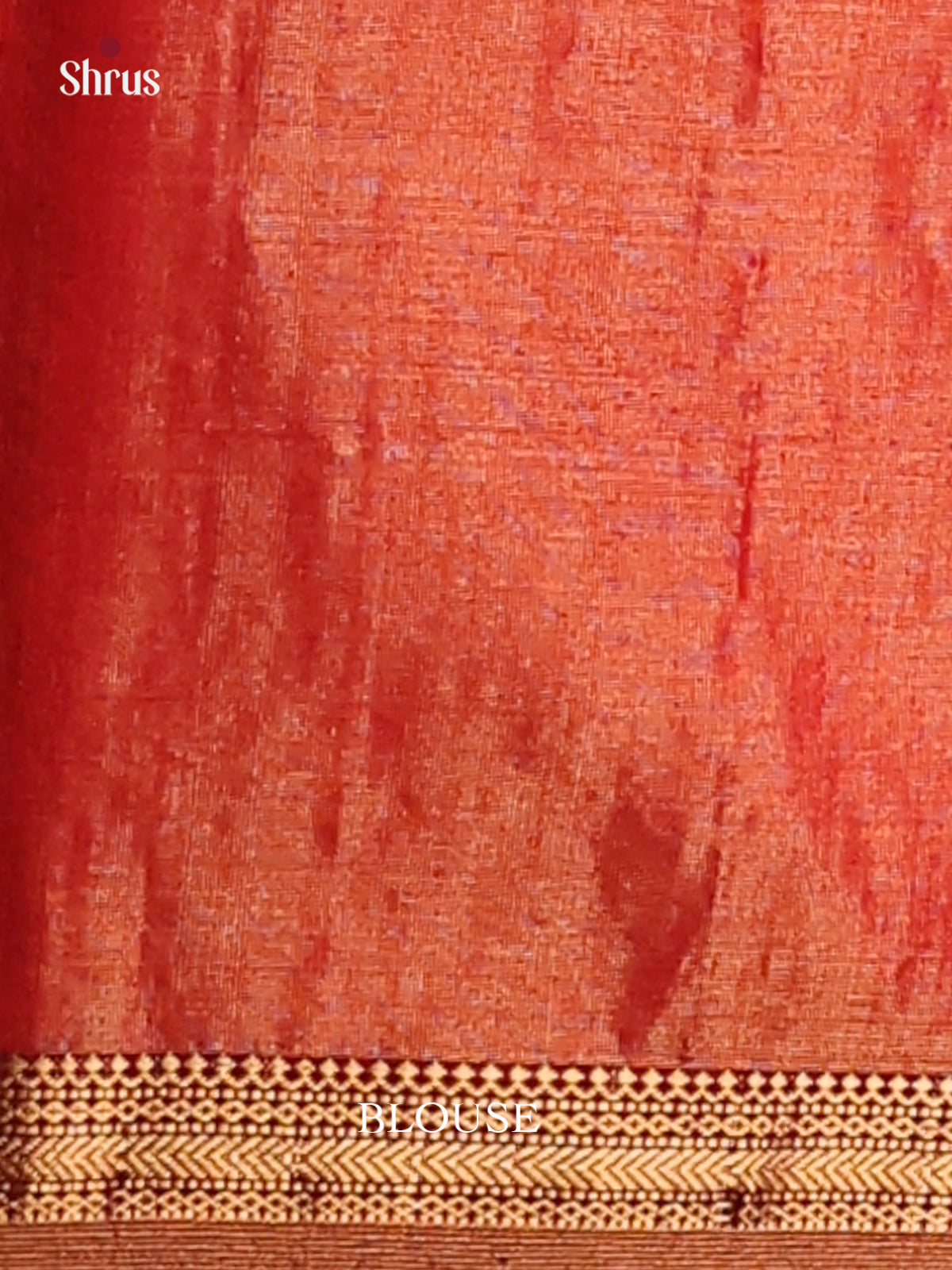 Red - Maheswari silk cotton Saree - DCS27205 - Shop on Shrus.com