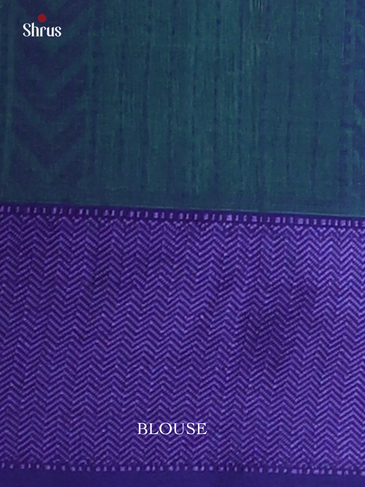 Teal Green & royal Blue - Maheswari silk cotton Saree - DCS27217 - Shop on Shrus.com