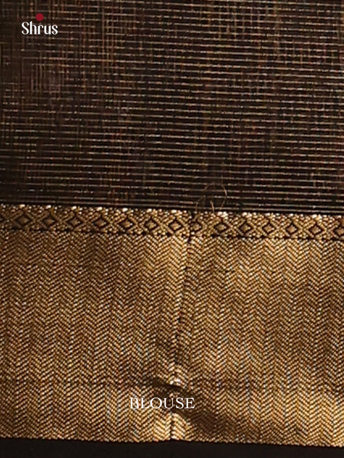 Dark brown - Maheswari silk cotton Saree - DCS27227 - Shop on Shrus.com